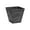 Black, variant on Root & Vessel Ella Square Planter, Black, 10"