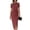 Deep Red, variant on Women's Short Sleeve Dress Side Slit Ruched Bodycon Cocktail Party Wedding Guest Midi Dress Work Office Trendy Dresses Sky Blue XS