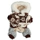 thumbnail image 2 of Perro Navideño Abrigo Con Capucha Con Capucha Gruesa Copa de Nieve Alk Chaqueta de Invierno para Perros Medianos Pequeños, 2 of 7