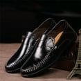 thumbnail image 5 of BUBUDENG Mens Loafers Driving Dress Shoes Comfortable Slip on Shoes Casual Penny Loafers for Men, 5 of 10