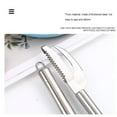 thumbnail image 2 of relayinert Stainless Steel Portable Fish Scale Remover Scales Removal Scraper Fast Scraping Cleaning Tool Peelers Kitchen Gadget Square, 2 of 5