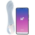 thumbnail image 1 of Satisfyer Air Pump Vibrator 5+ G-Spot Vibe in Blue, 1 of 5