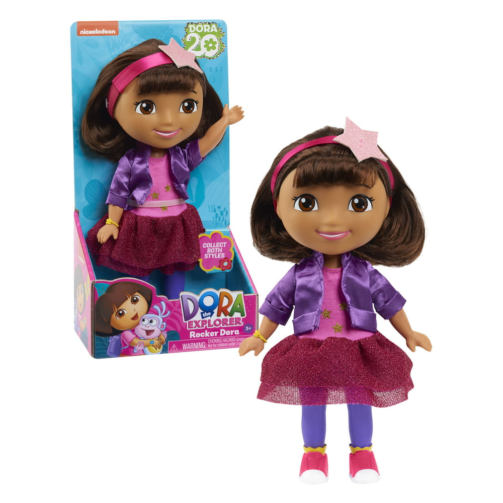 Dora the Explorer Rocker Doll, 8.75-Inch, Ages 3 + - Walmart.com ...