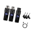 thumbnail image 4 of Transmisor y receptor de micrófono Adaptador de micrófono para mezclador de audio Plug and Play 2 transmite, 4 of 9