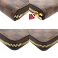 thumbnail image 4 of Pre-Owned Louis Vuitton Damier Portefeuille Clemence N60534 Canvas Brown... (Good), 4 of 6