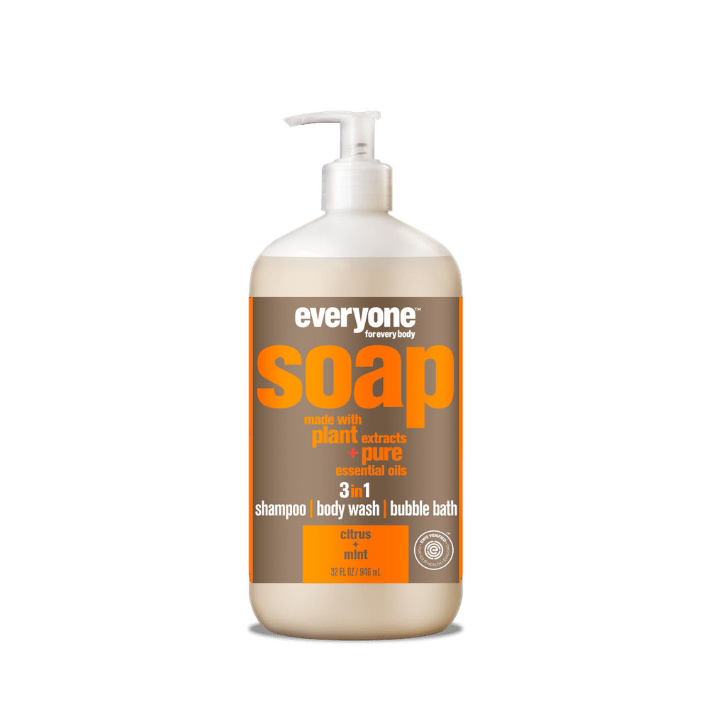 EO Everyone 3in1 Soap, Shampoo, and Body Wash Citrus & Mint (32 Oz