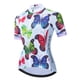 thumbnail image 3 of 2022 Maillot de ciclismo para mujer, camiseta de ciclismo de montaña, carretera, MTB, camiseta corta para bicicleta, blusa de equipo de carreras para mujer, ropa de equitación blanca, 3 of 5