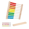 thumbnail image 5 of Almencla Wooden Abacus for Kids Math Counting Rack,Counting Sticks,Gift,Preschool Math Learning Toy Educational Counting Toy for Girls, 5 of 8