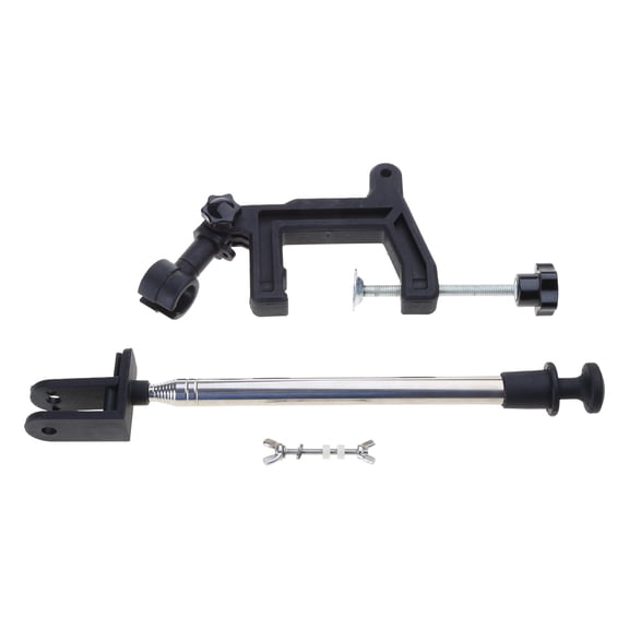 Fishfinder Rack Stand Adjustable Transducer Bracket Replacement Telescopic Fishfinder Support Rack for Boats Yachts