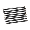 thumbnail image 4 of Juego de varillas de enlace de aleación de aluminio M3 de 8 Uds para Axial SCX10 coche trepador de control remoto piezas de actualización X006BL negro, 4 of 10