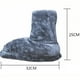 thumbnail image 4 of con calefacción de invierno, lavables, cómodos, cálidos, de , botas de nieve eléctricas, USB, calentador de pies, botas de esquí, en gris, 4 of 8