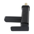 thumbnail image 4 of ZHIMAO Bathroom Sink Faucet Stainless Steel Basin Tap Single Cold Sink Faucet Square Tap Kitchen Counter Basin Faucet Black, 4 of 9
