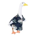 thumbnail image 5 of Kugisaki Porch Goose OutFits Summer Beach Porch Goose Clothes Decor 23"Goose Statue Costume for Patio Yard Lawn Decor, 5 of 6