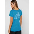 thumbnail image 1 of ADIDAS DP3896 ID Winners V-Neck Tee Shirt Sport Top Shock Cyan / Legend Ink (L), 1 of 2