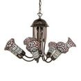 thumbnail image 5 of Meyda Lighting 24" Wide Stained Glass Pond Lily 7 Light Chandelier - N/A, 5 of 6