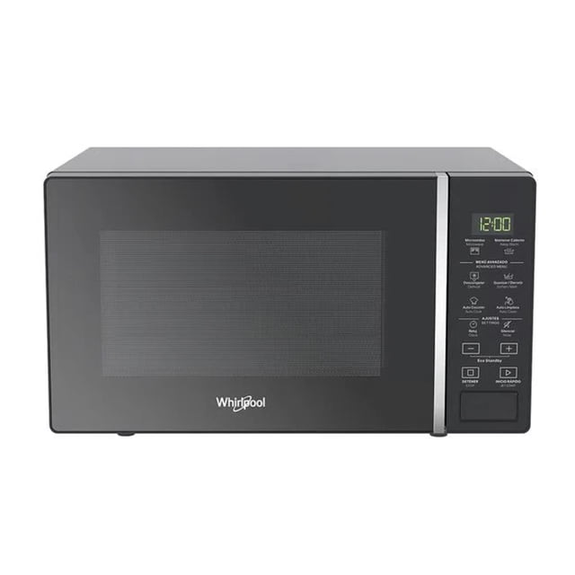 Horno de microondas Whirlpool de 0.7 pies cúbicos / 20 L Negro modelo WM-1807B