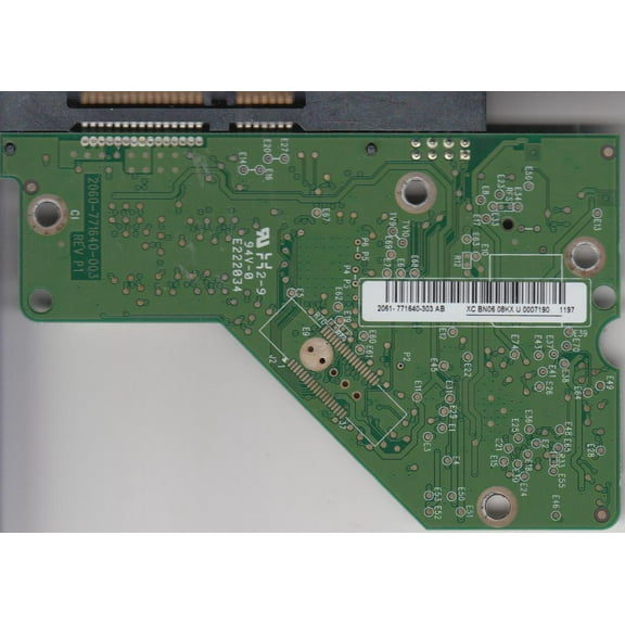 WD10EALS-00Z8A0, 2061-771640-303 AB, WD SATA 3.5 PCB