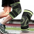 thumbnail image 3 of Rodillera Deportiva ANGGREK Elástica Transpirable Verde S M L XL XXL, 3 of 8