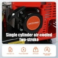 thumbnail image 3 of Floseru Leaf Blower, 63CC 2 Cycle Backpack Gas Leaf Blower, Backpack Blower, Gas Blower, Up to 665CFM , Powerful Clearing, for Lawn Care Yard Dust Debris, 3 of 8