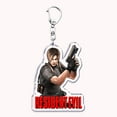 thumbnail image 5 of Horrorible Zombie Game Keychain for Accessories Bag Umbrella Leon Sign Logo Pendant Key Chain Ring Keychains Jewelry Fans Gift, 5 of 5