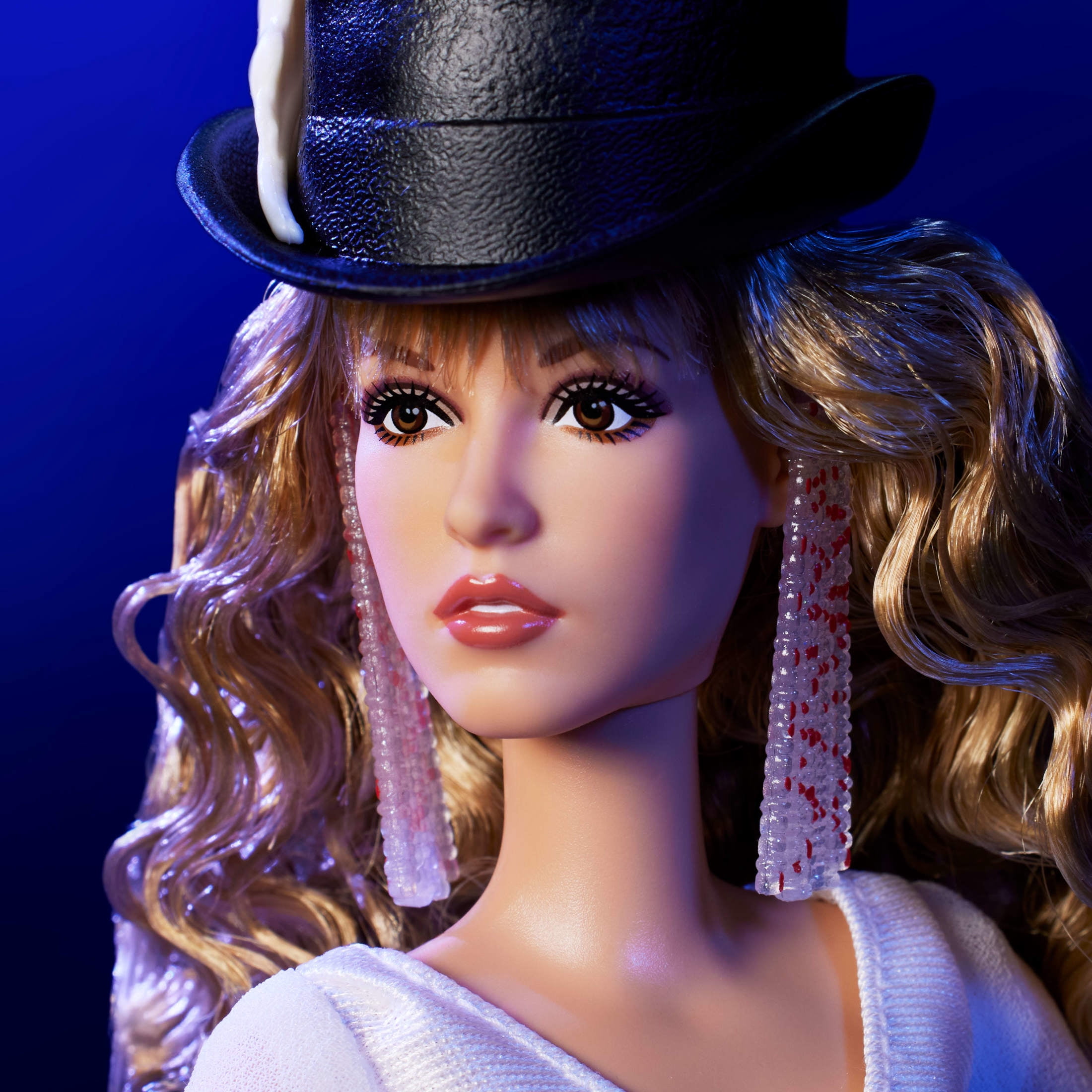 Barbie Signature Stevie Nicks Bella Donna Collector Doll with Flowing White Dress & Accessories