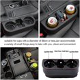 thumbnail image 4 of WABJTAM Car Cup Holder, Car Filler Organizer with Leather Cover, Car Seat Organizer Cup Holder for Drink Cup Bottle Phones Wallet, 4 of 5