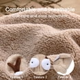 thumbnail image 3 of Gorro de pelo seco absorbente suave para niños, toalla de secado rápido, conjunto de envoltura para la cabeza, 2 uds., 3 of 5