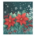 thumbnail image 6 of Yayeee Magnetic Dishwasher Cover for The Front Decoration Home Kitchen Machine Sticker Protector, Christmas Poinsettia, 6 of 6