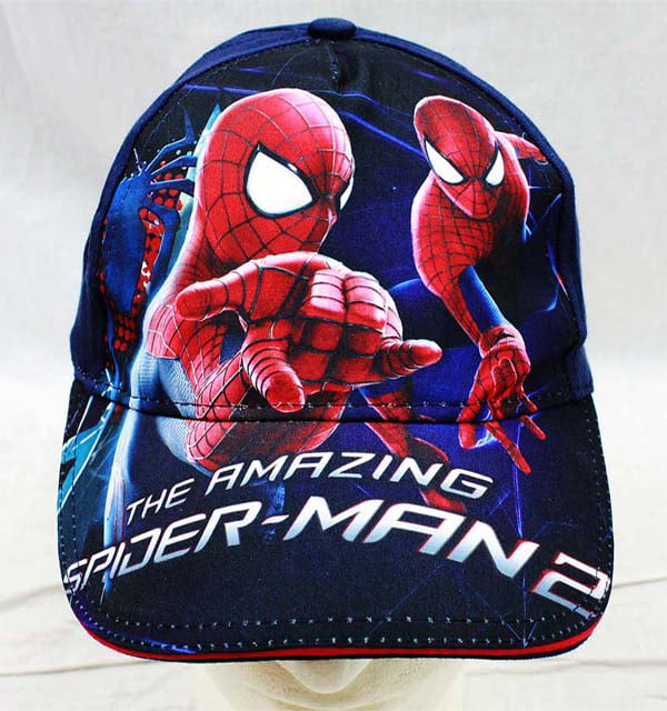 Marvel Baseball Cap Marvel Spiderman Blue Hat Kid