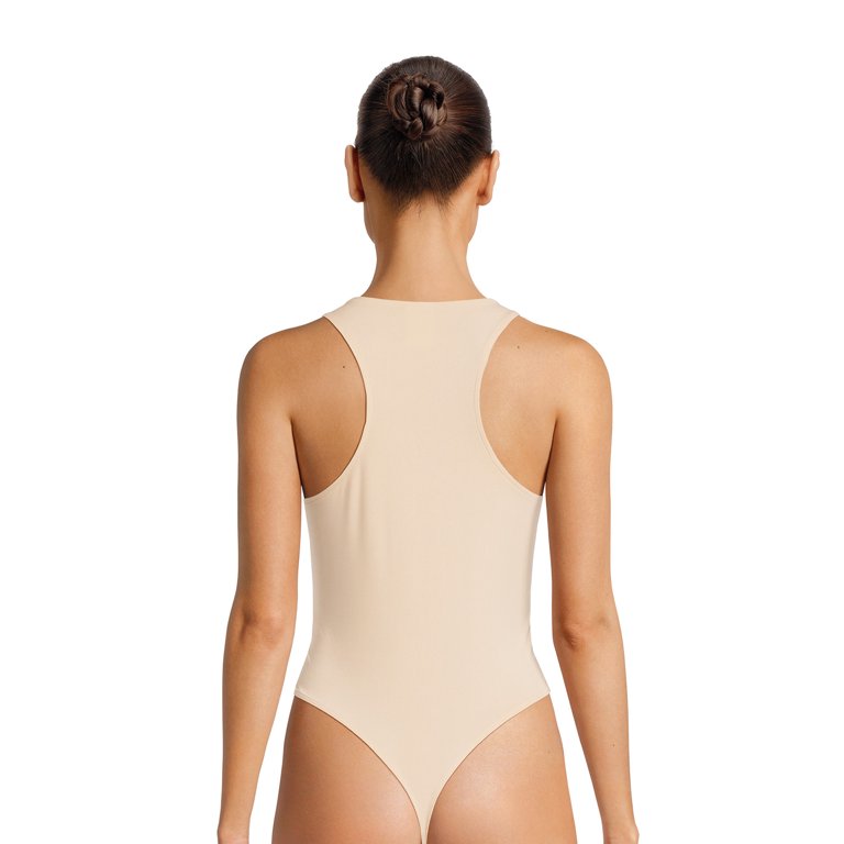 walmart.com No Boundaries Juniors' Square Neck Bodysuit - Walmart.com