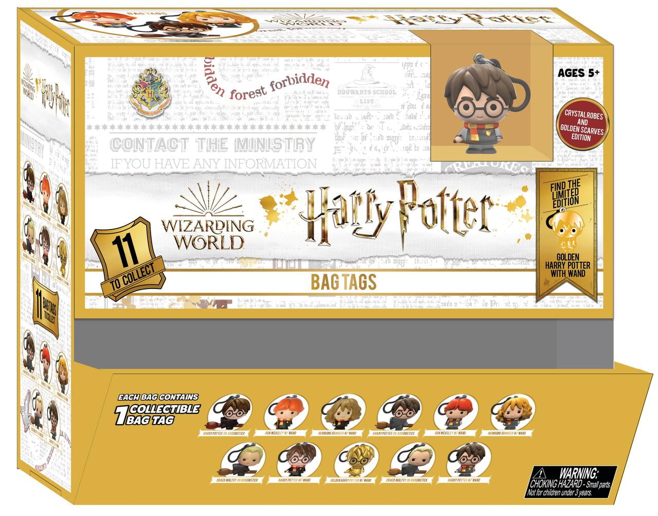 Limited Edition Harry Potter Bag Tag, Includes Single Capsule With 1  Surprise Figure, Ages 5+