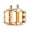 Gold, variant on ROCKBROS Griffin Aluminum Alloy DH Wide Platform Pedals, Durable Mountain Bike Downhill Pedals for MTB