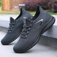 thumbnail image 2 of Men'S Shoes, Casual Footwear, Lightweight Sports Shoes, Large Size Men'S Shoes, Holiday Gifts, for Husbands Easy to Wear, Traditional Beijing Cloth Shoes, Thin Mesh Breathable Shoes for Men,, 2 of 8