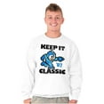 thumbnail image 5 of Mega Man Keep it Classic 80s Gaming Sweatshirt for Men or Women Brisco Brands L, 5 of 6