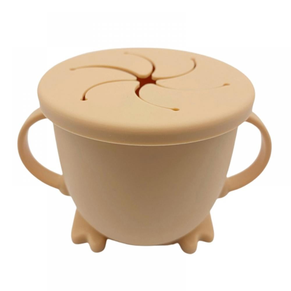 Snack Cup Silicone Snack Container Reliable Toddler Snack Food Catcher