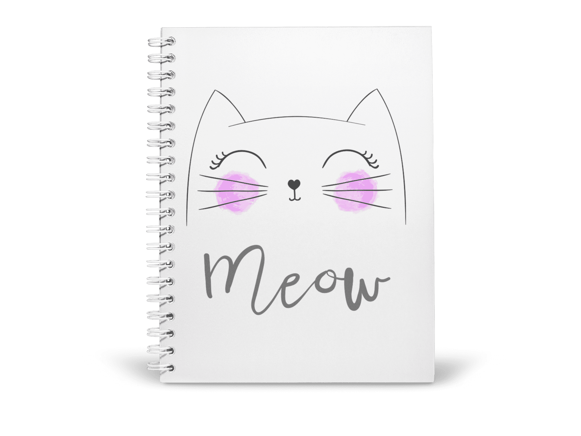 Cat Meow Writing Journal/Notebook