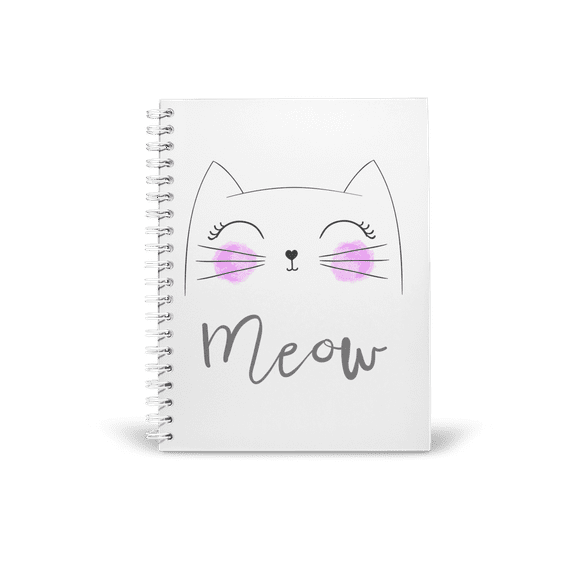 Cat Meow Writing Journal/Notebook