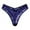 Dark Blue, variant on Xijirk Panties for Women,Low Rise Lace Thong Panties with Bow Detail Sheer Mesh Comfortable Breathable Underwear for Casual Wear,Womens Underwear,Purple,XS