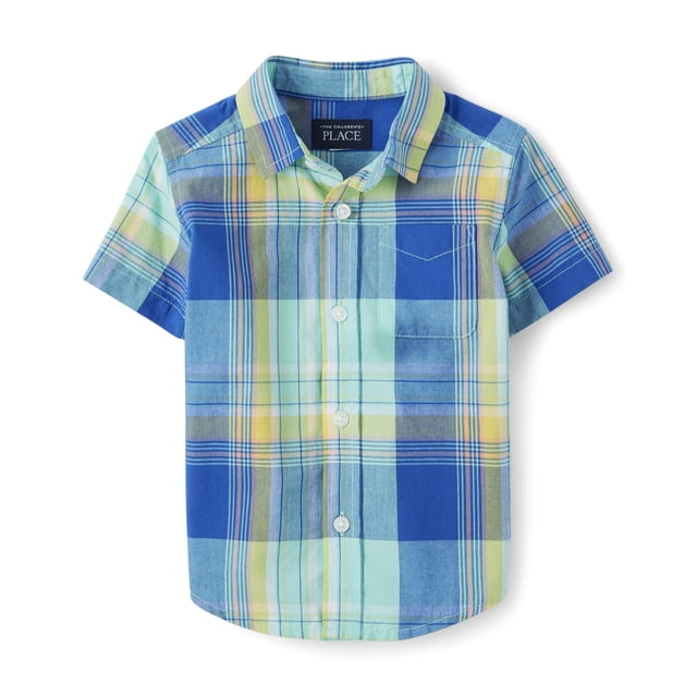 Camisa The Children's Place para niños pequeños, manga corta, 3T