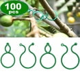 thumbnail image 1 of 100 Pcs Clip de Plante de Jardin Réutilisable Fruits Tomate Vigne Support de Croissance Sangles, 1 of 9