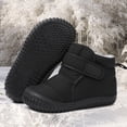 thumbnail image 4 of Botas de nieve para niños con forro de piel sintética, botines de invierno al aire libre para niños y niñas Wdftyju Tenis De Mujer Tenis De Hombre, 4 of 7