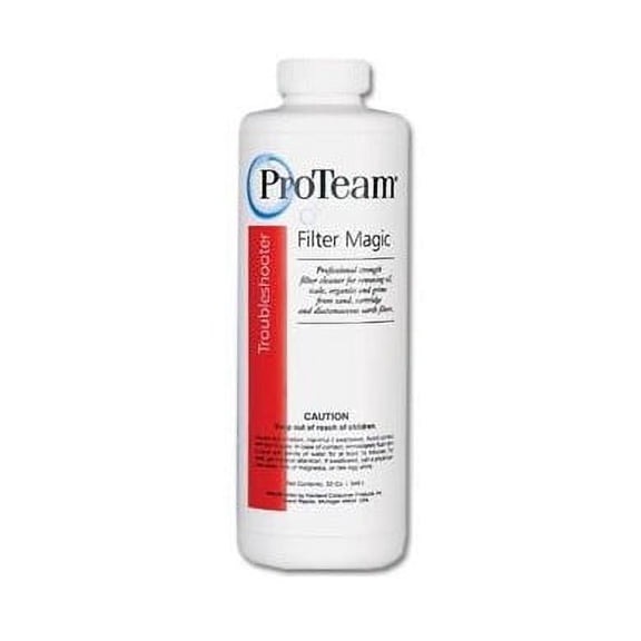 ProTeam Filter Magic Professional Strength Swimming Pool Filter Cleaner 1 qt