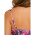 thumbnail image 3 of INSPIRE CHIC Women's Floral Maxi Dress Mesh Sleeveless Bodycon Cocktail Dress S Lilac, 3 of 4