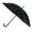 Black, variant on CTM Adult Sleek Solid Color Stick Umbrella