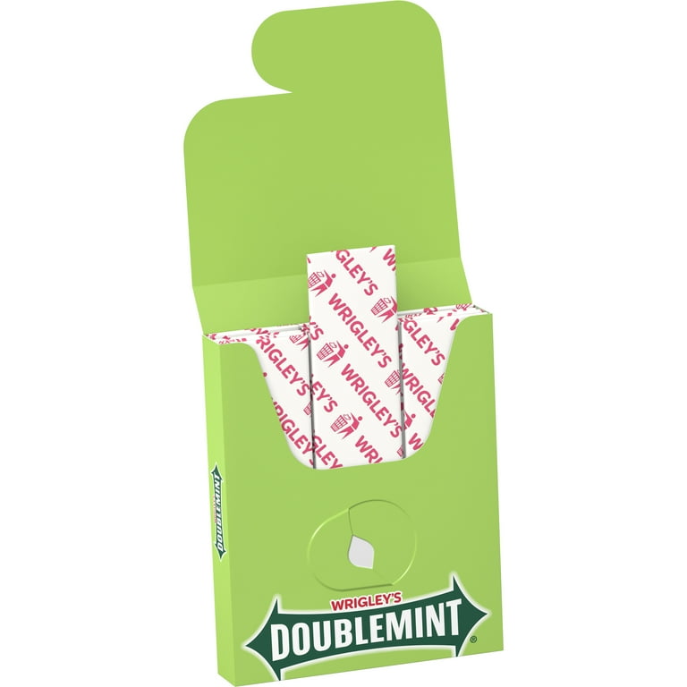 Wrigley's Doublemint Mint Gum Chewing Gum - 15 Stick Pack
