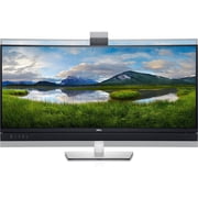 Dell C3422WE 34.1 WQHD Curved Screen Edge WLED LCD Monitor - 21:9 - Platinum Silver, Platinum Silver