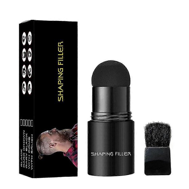 Beard Shaping Filler Thick Beard Styling Powder Beard Fuller Filler for Temporary Facial Hair Color Mustache Coloring Shaping Tools