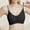 Black, variant on Ultra-thin Jelly Bra for Women 1 Pack Polyester Seamless Wireless Bralette 32-40 Padded Lift Cool Feeling Support Bra for Summer Everyday Activity Orange 32