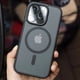 thumbnail image 4 of Magnetic Luxury Matte Shockproof Translucent Armor Case For iPhone 15 14 13 12 11 Pro Max Plus Magsafe Hard PC Bumper Cover, 4 of 5