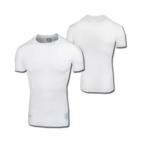 umbro England Short Sleeve Base Layer Soccer Underlayer - White